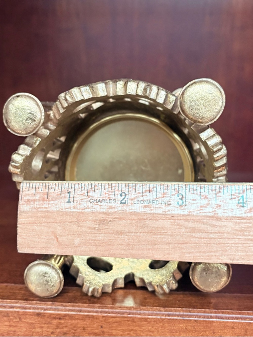 Gothic Gold Ornate Candle Holder. ❣️ - Picture 3 of 5